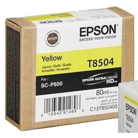 Tusz Epson SureColor  do  SPC-P800  | 80 ml | yellow